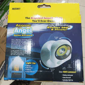 Luz Led atomic light angel rotacion 360