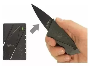 Cuchillo tarjeta Supervivencia