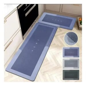 TAPETE DE COCINA DE 2 PCS Antideslizante