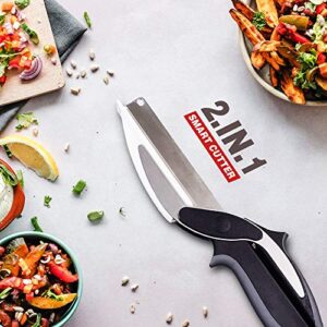 CUCHILLO CLEVER 2 EN 1 X 2 UNIDADES